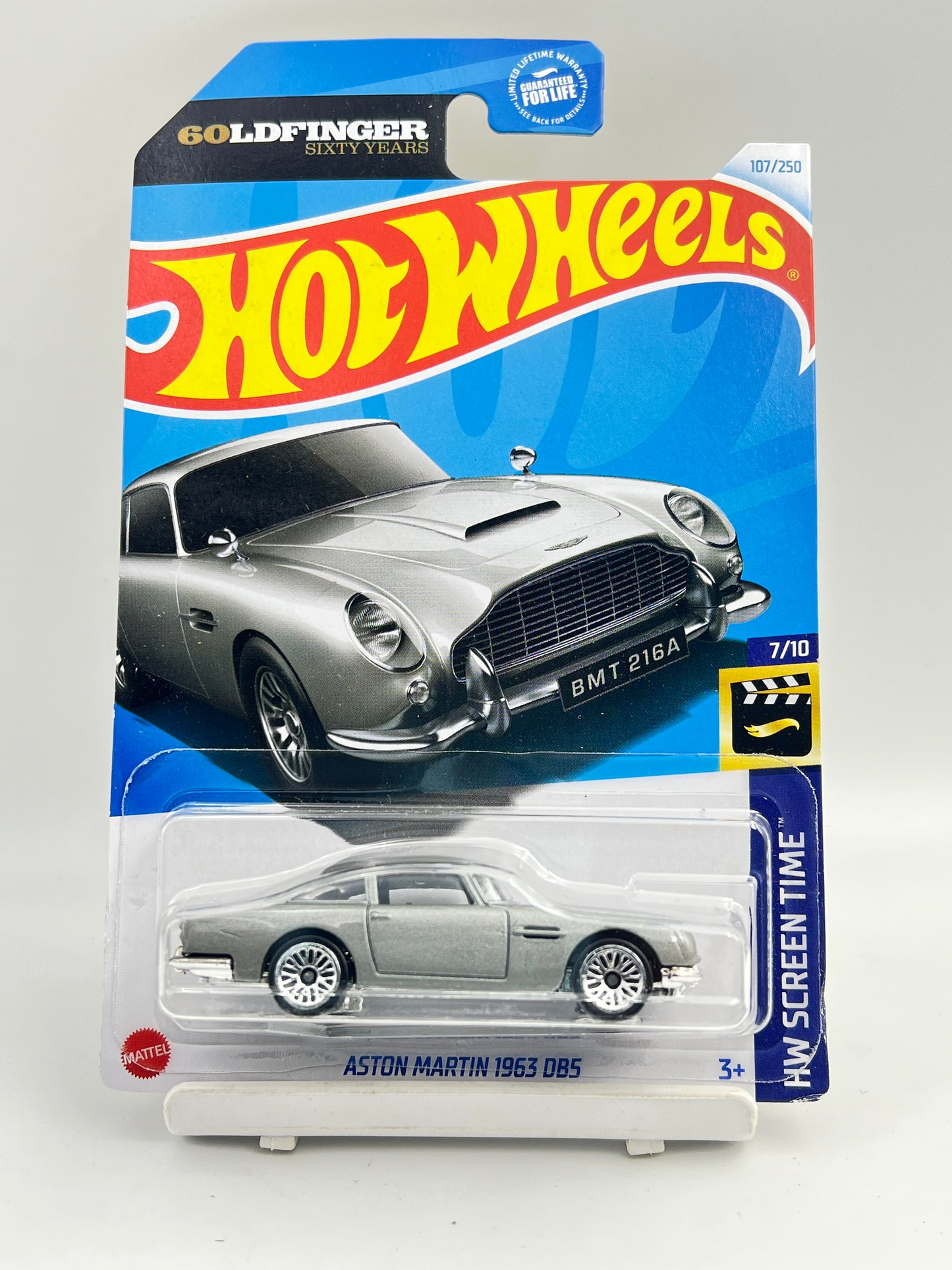 IMPORTED - HOT WHEELS -  ASTON MARTIN 1963 DB5 - 007 GOLDFINGER - 4B