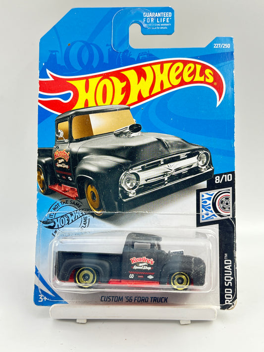 SOFT CORNERS - IMPORTED - HOT WHEELS -  CUSTOM 56 FORD TRUCK - 6B