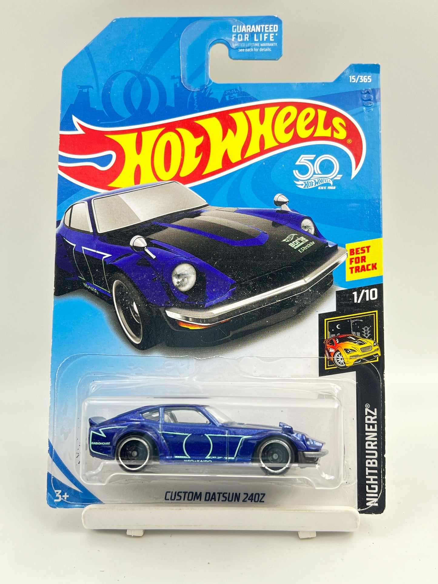 IMPORTED - HOT WHEELS -  CUSTOM DATSUN 240Z - BLUE - 6A