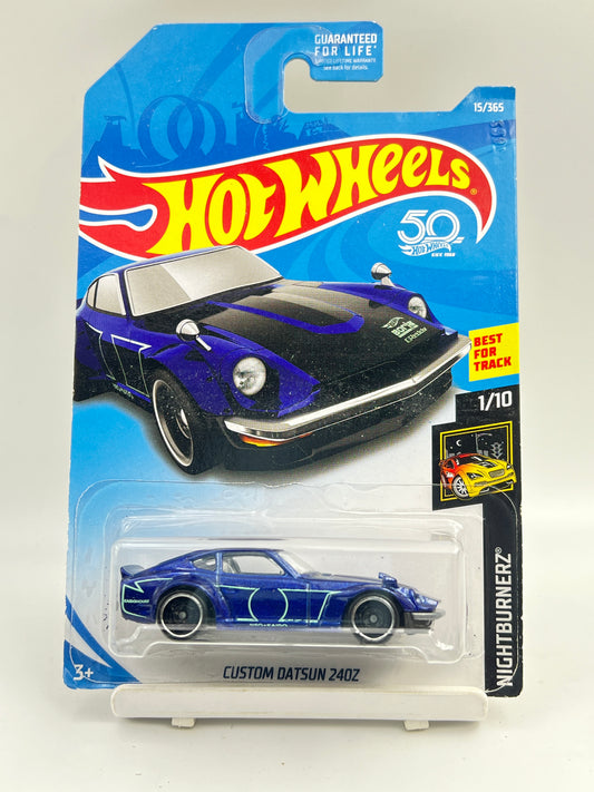 IMPORTED - HOT WHEELS -  CUSTOM DATSUN 240Z - BLUE - 6A