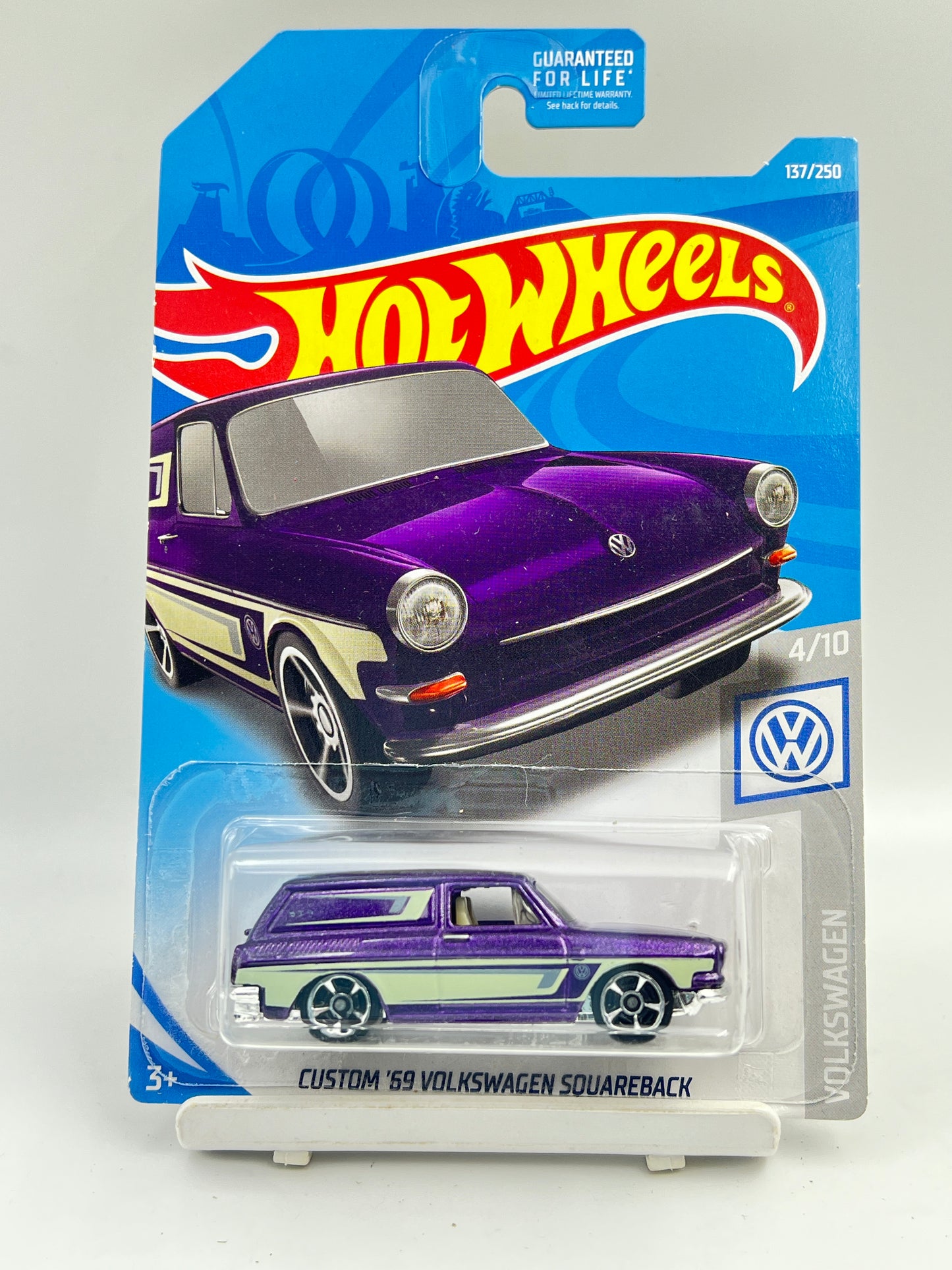 IMPORTED - HOT WHEELS -  CUSTOM 69 VOLKSWAGEN SQUAREBACK - 6A