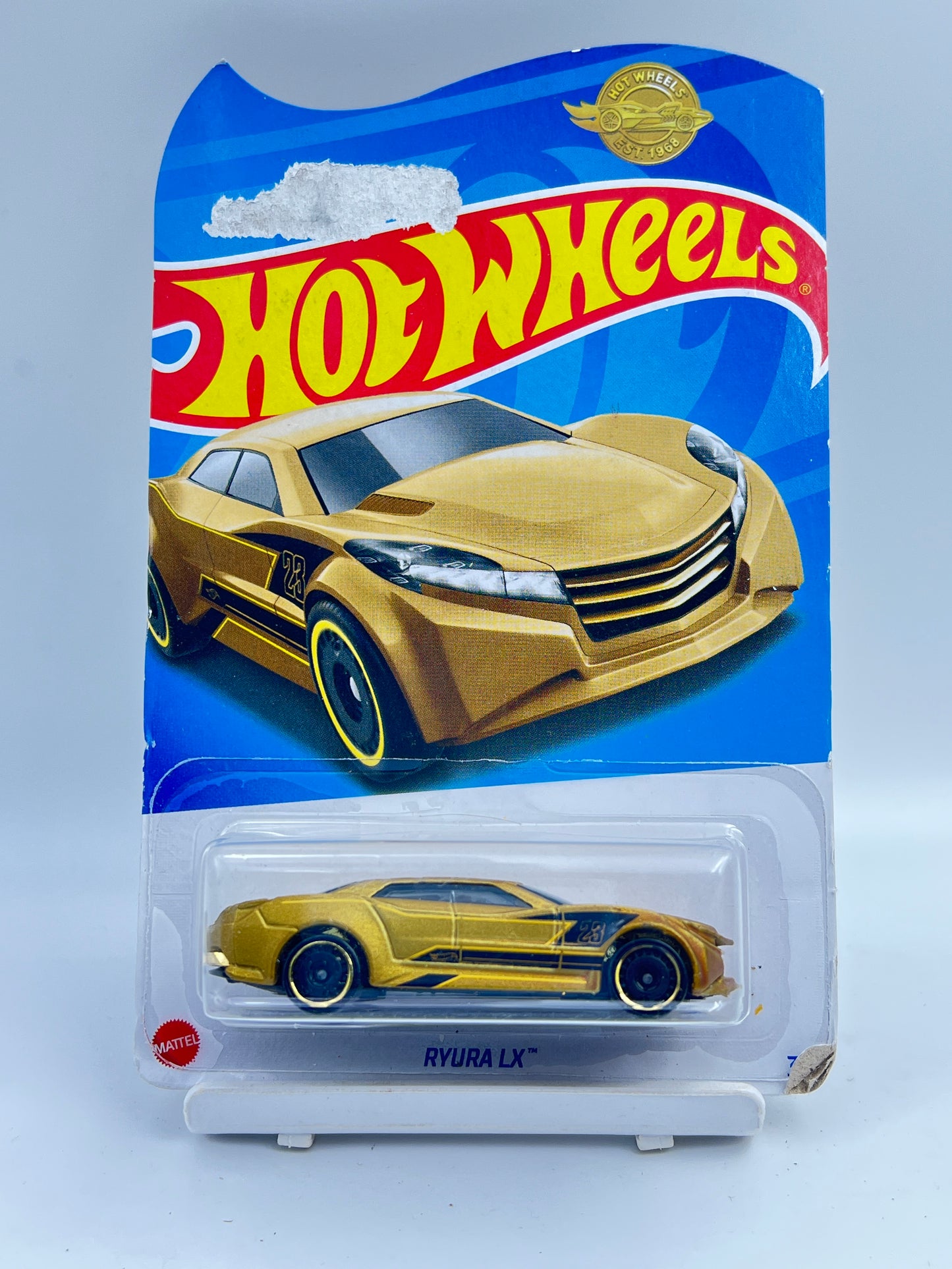 DAMAGED CARD - IMPORTED - HOT WHEELS - RYURA LX - 4E