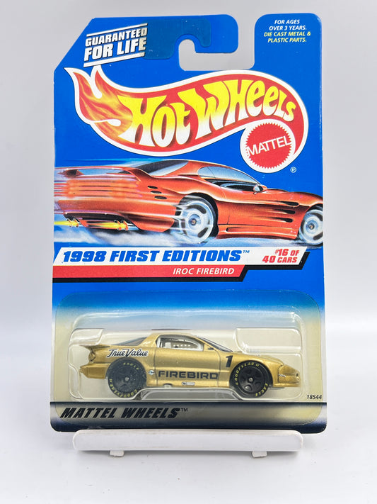 YELLOW BLISTER - IMPORTED - HOT WHEELS -  IRO FIREBIRD - 6D