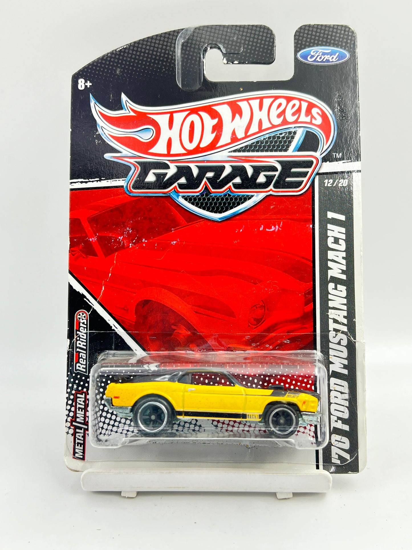 FULL METAL - CARD DAMAGED - IMPORTED - HOT WHEELS -  70 FORD MUSTANG MACH 1 - 6C