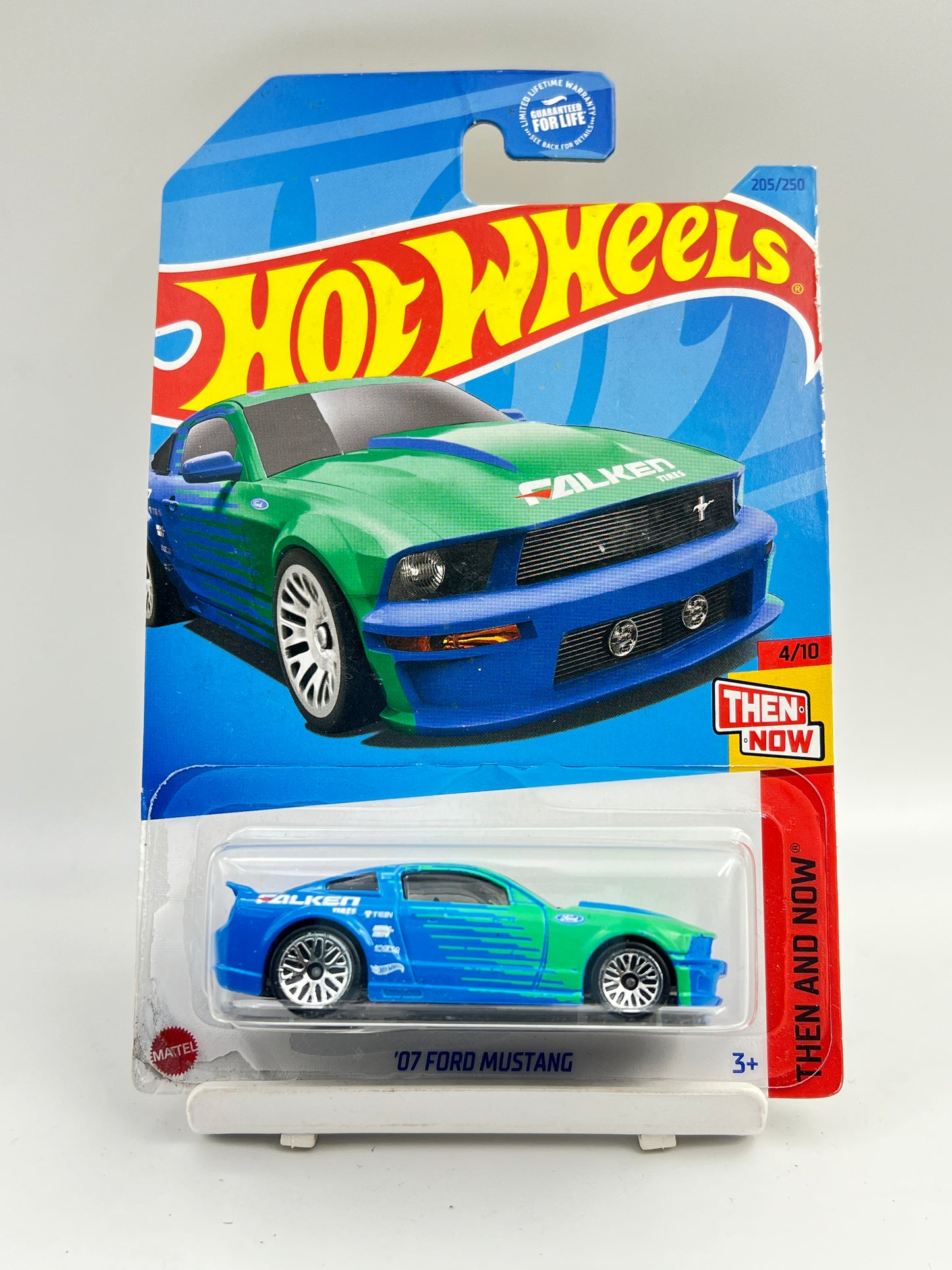 SOFT CORNER - IMPORTED - HOT WHEELS -  07 FORD MUSTANG - FALKEN - 4E
