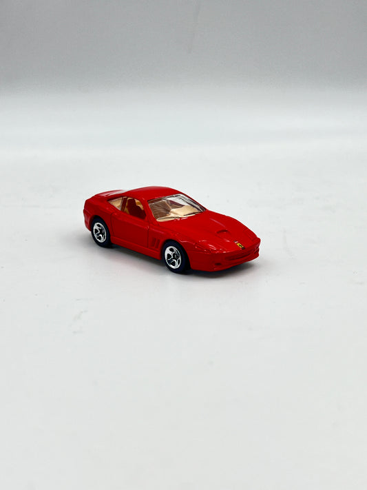 UNCARDED - FULL METAL - FERRARI 550 MARANELLO - RED