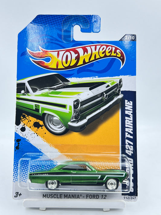 MILD CREASE - SUPER TREASURE HUNT - HOT WHEELS - 66 FORD 427 FAIRLANE