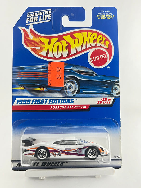 PORSCHE 911 GT1-98 -5C - Its Fun- Hot wheels - matchbox - diecast
