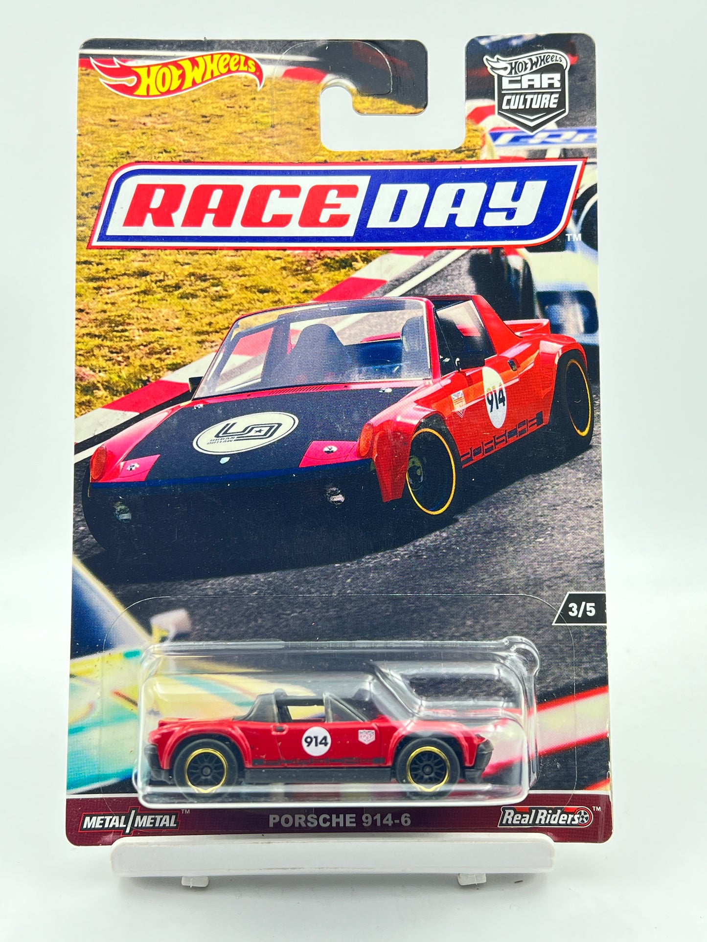 SOFT CORNERS - HOT WHEELS - RACE DAY - PORSCHE 914-6 - 9D