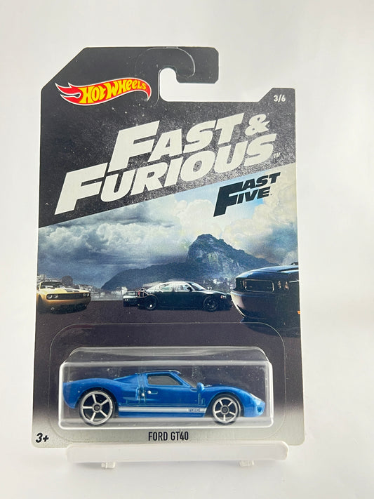 FAST AND FURIOUS - FORD GT40 - 4E - Its Fun- Hot wheels - matchbox - diecast