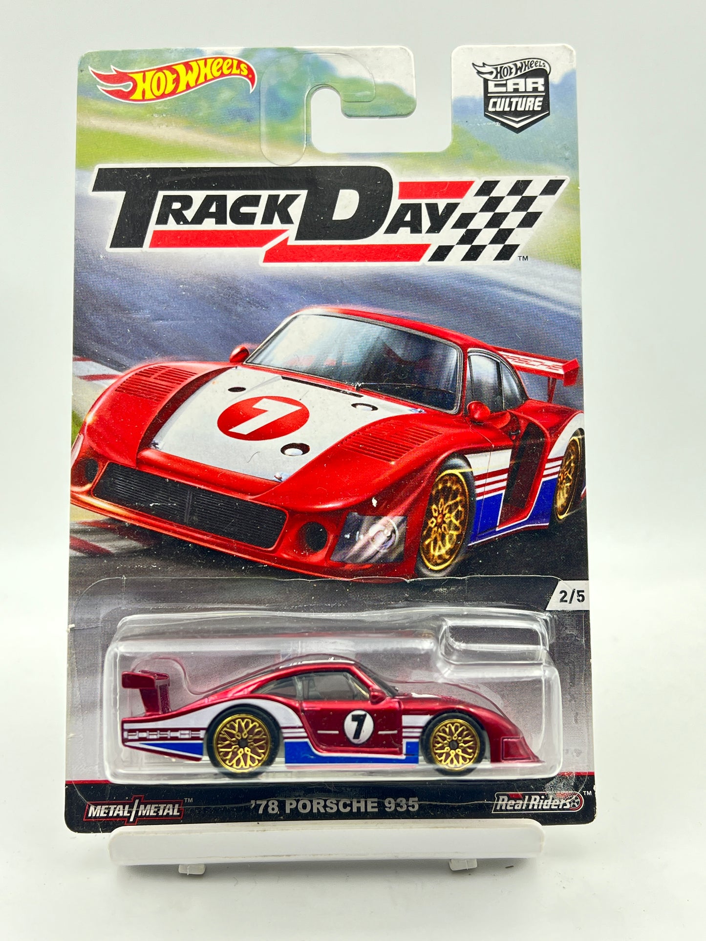HOT WHEELS - TRACK DAY - 78 PORSCHE 935 - 9E