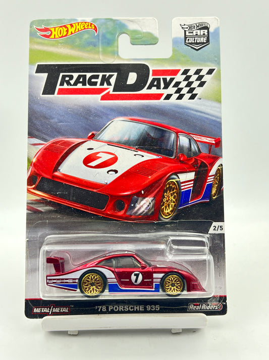 HOT WHEELS - TRACK DAY - 78 PORSCHE 935 - 9E