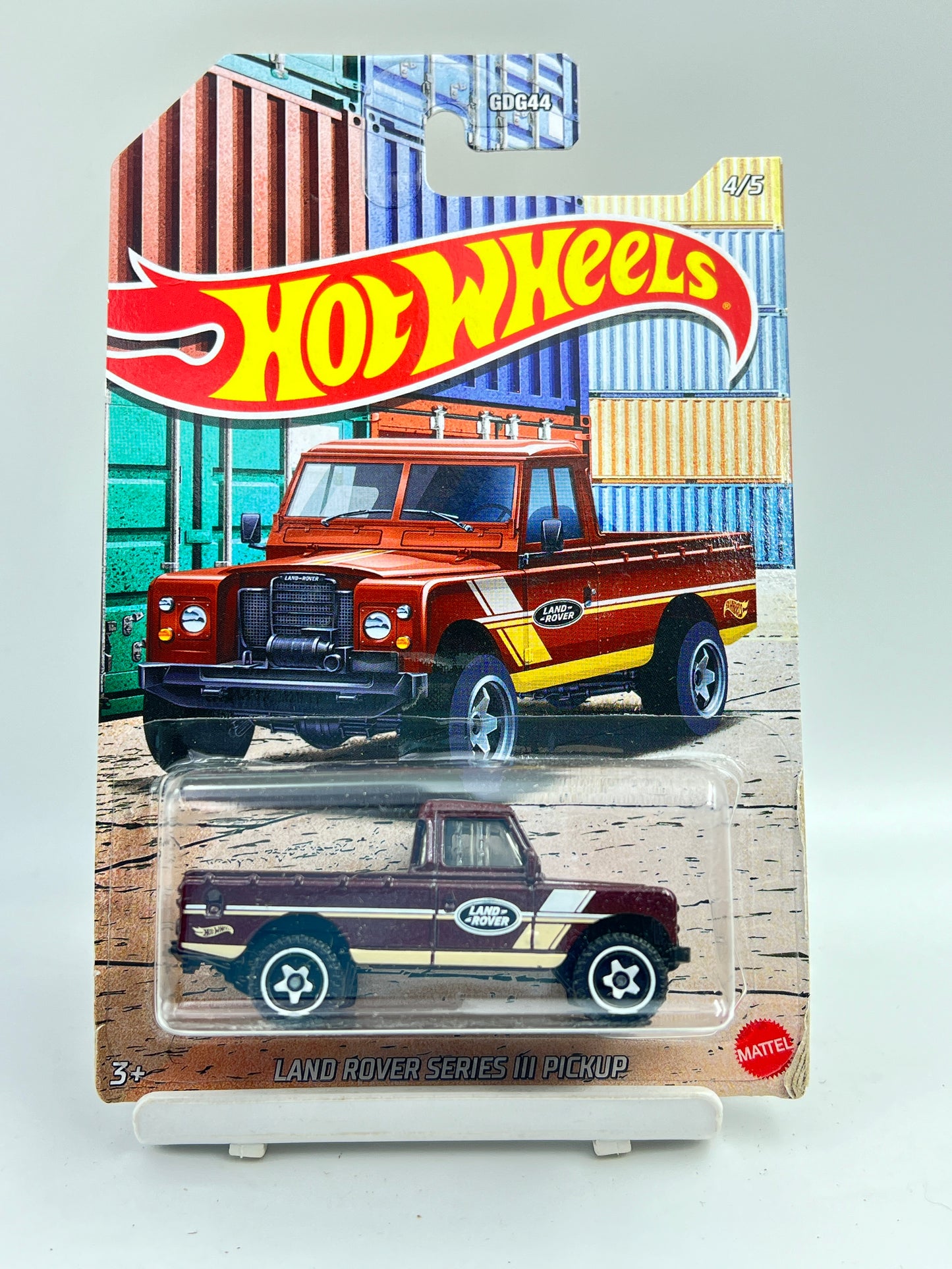 SOFT CORNERS - IMPORTED - HOT WHEELS -  LAND ROVER SERIES III PICKUP - 7A