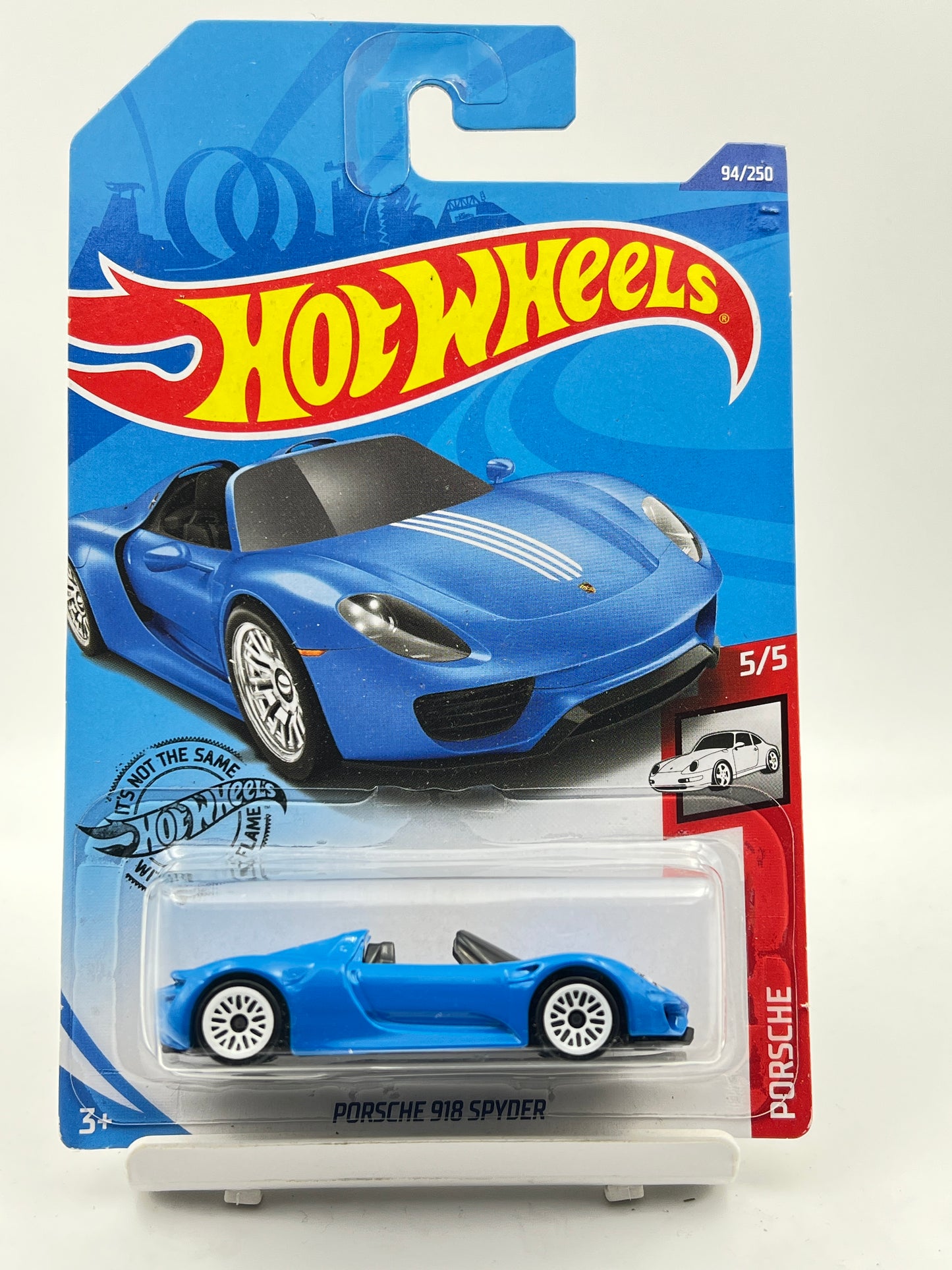 HOT WHEELS - PORSCHE 918 SPYDER - BLUE - 7A