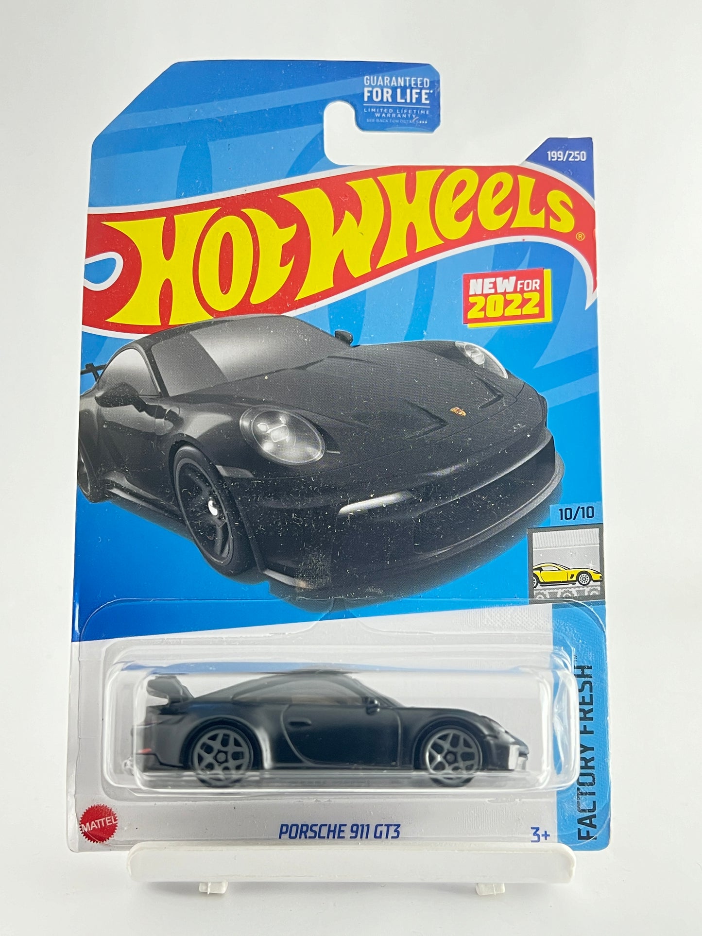 PORSCHE 911 GT3 - MATTE BLACK - 3A - Its Fun- Hot wheels - matchbox - diecast