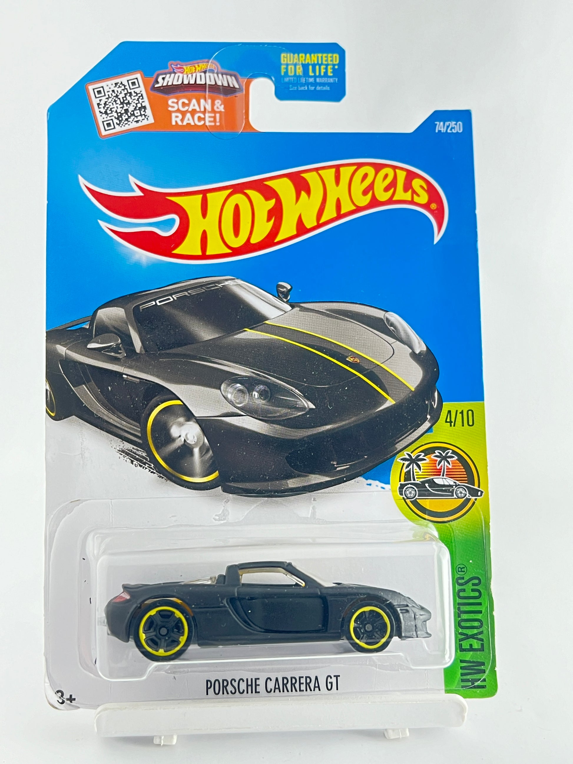 PORSCHE CARRERA GT - MATTE BLACK - 5C - Its Fun- Hot wheels - matchbox - diecast