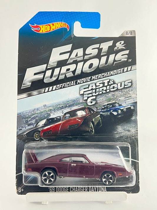 FAST AND FURIOUS - 69 DODGE CHARGER DAYTONA - 4E - Its Fun- Hot wheels - matchbox - diecast