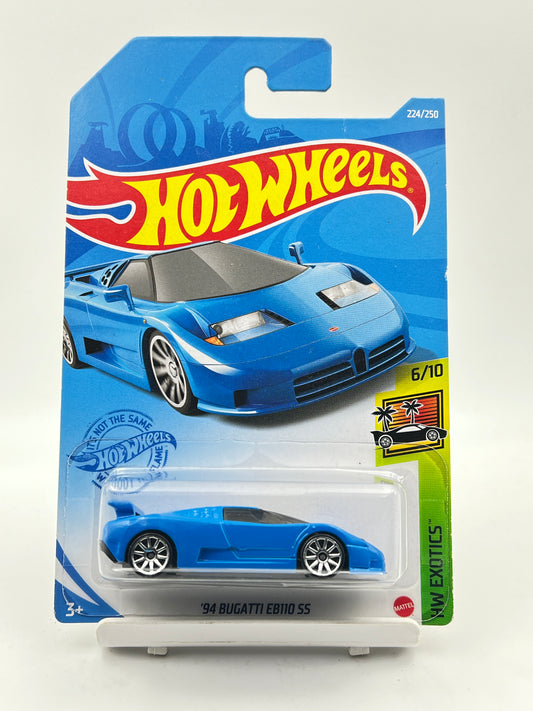 HOT WHEELS - 94 BUGATTI EB110 SS - BLUE - 9A