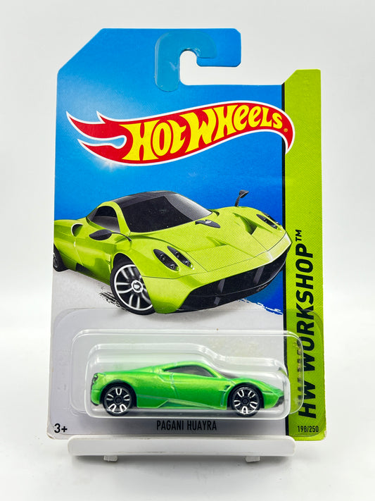 HOT WHEELS - PAGANI HUAYRA - GREEN - 9A
