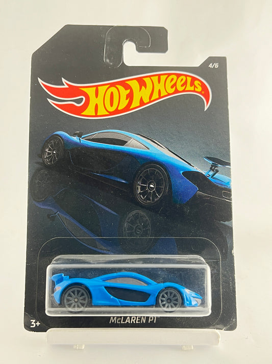 MCLAREN P1 - CARD ART - 4E - Its Fun- Hot wheels - matchbox - diecast