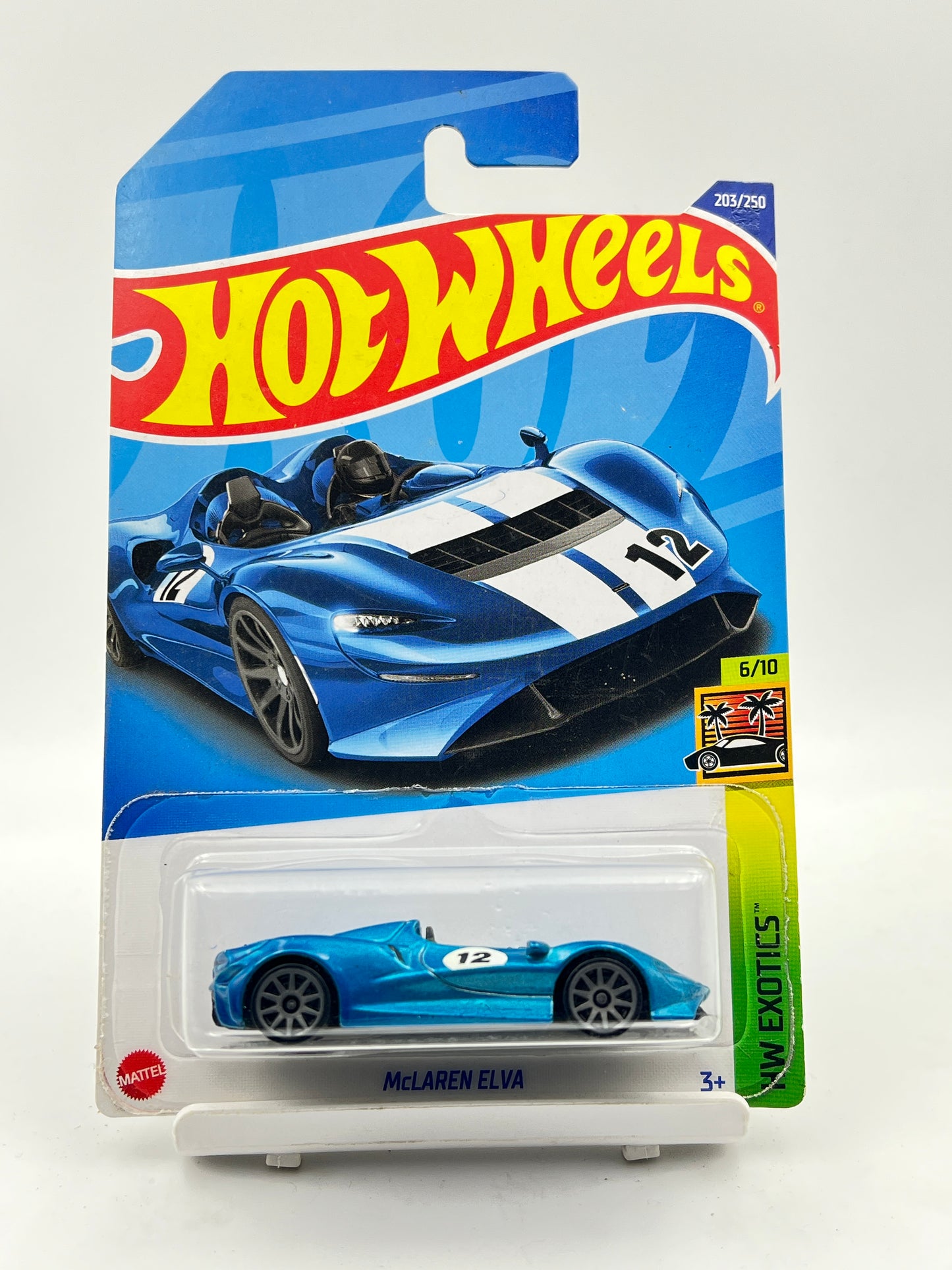 HOT WHEELS - MCLAREN ELVA - BLUE - 9A