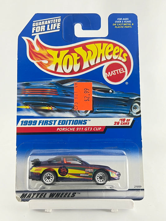 PORSCHE 911 GT3 CUP - PURPLE -3A - Its Fun- Hot wheels - matchbox - diecast