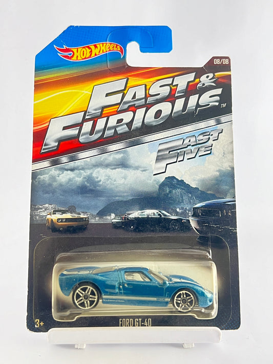 FAST AND FURIOUS - FORD GT-40 - FAST FIVE - 4E - Its Fun- Hot wheels - matchbox - diecast