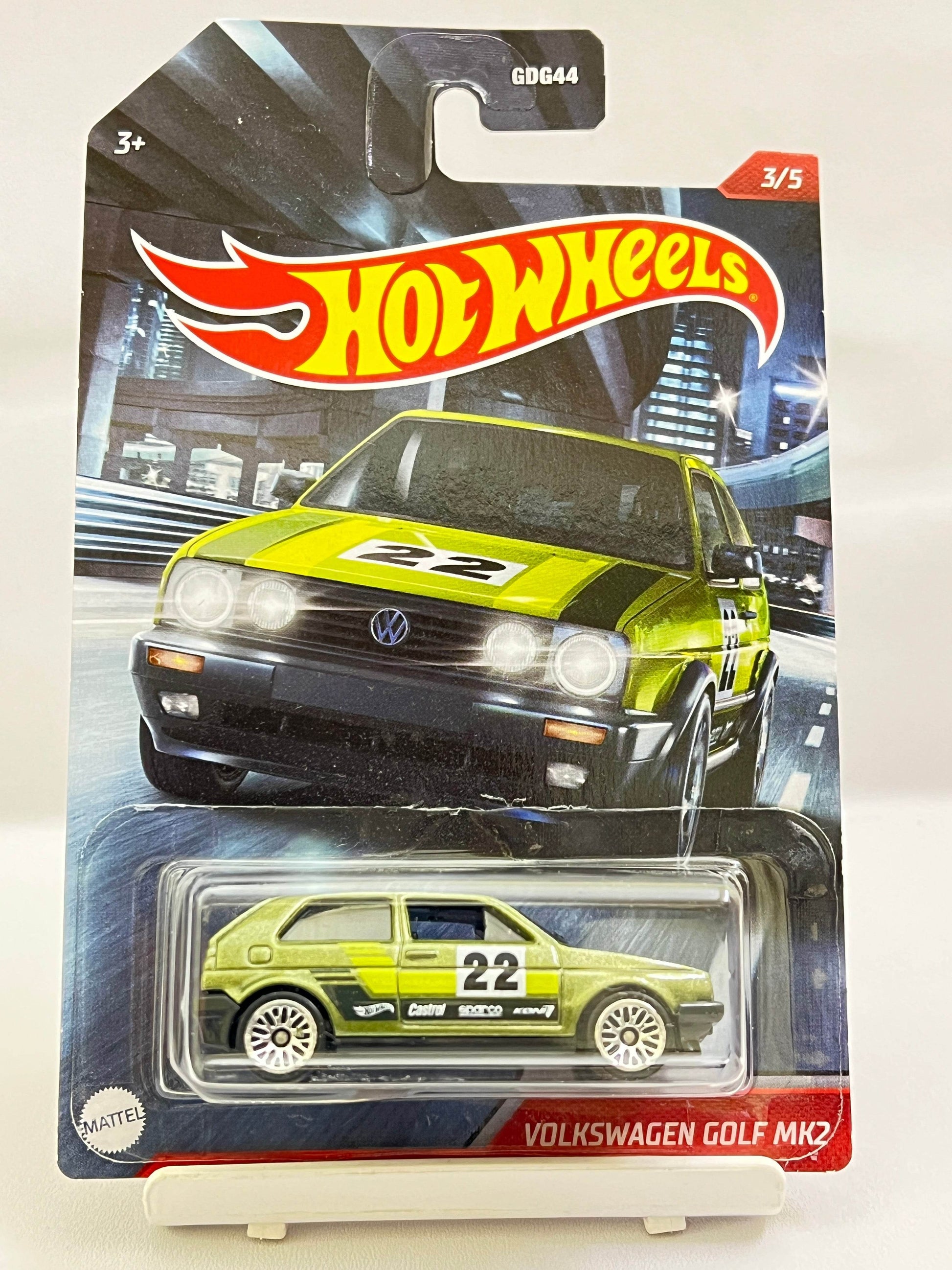 HOT WHEELS VOLKSWAGEN GOLF MK2 4D - Main Image