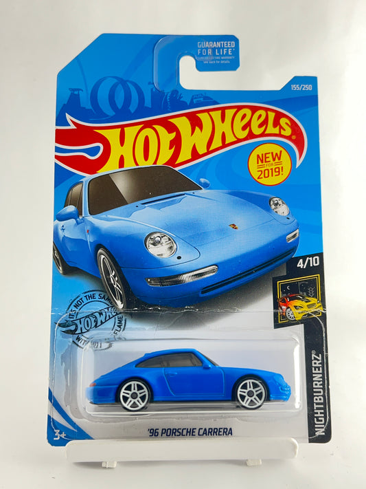 96 PORSCHE CARRERA - BLUE - 2A - Its Fun- Hot wheels - matchbox - diecast