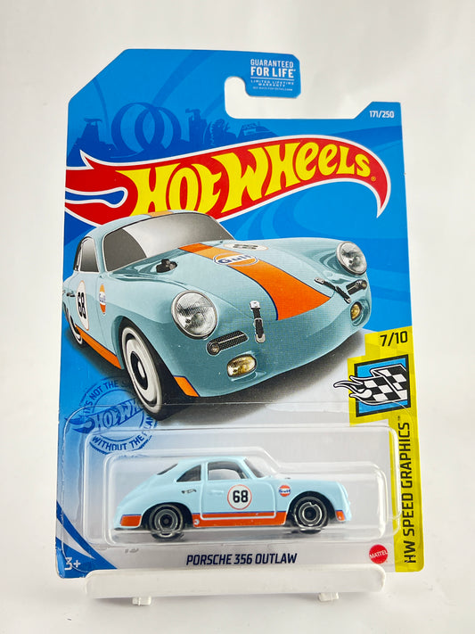PORSCHE 356 OUTLAW - GULF - 3A - Its Fun- Hot wheels - matchbox - diecast