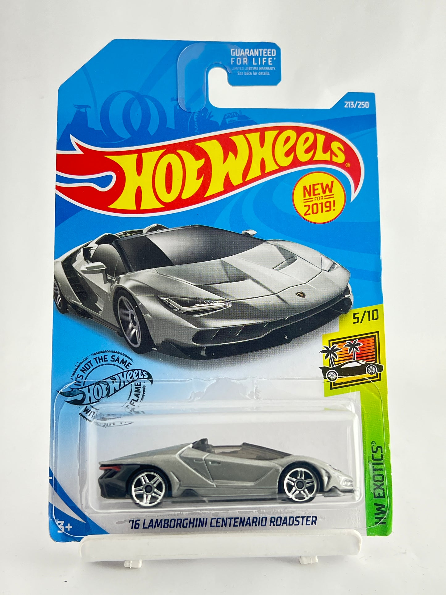 16 LAMBORGHINI CENTENARIO ROADSTER -GREY -5D - Its Fun- Hot wheels - matchbox - diecast