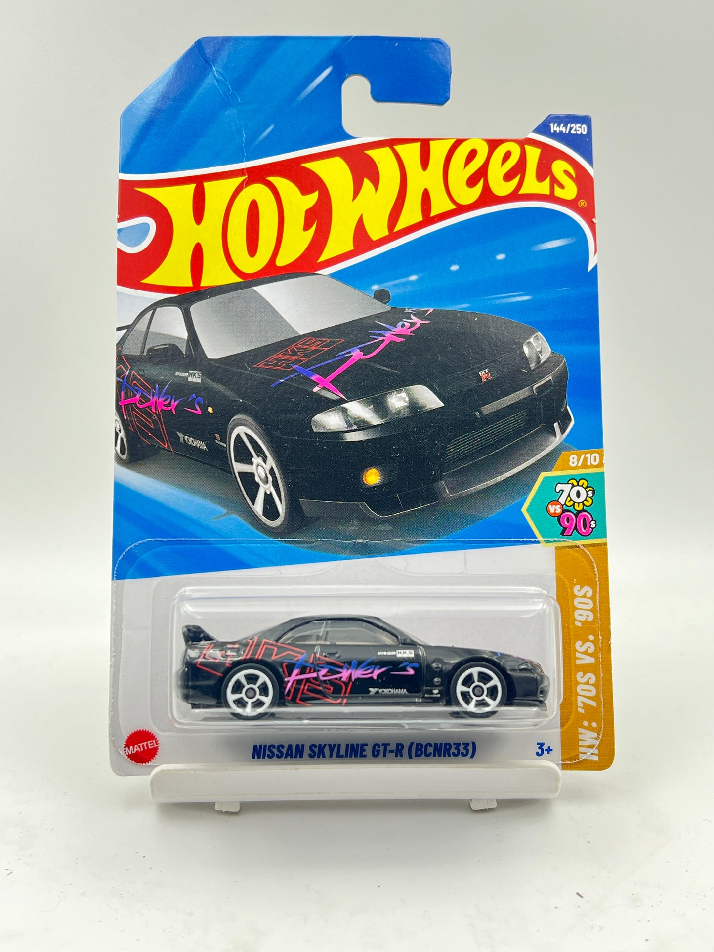 HOT WHEELS - CREASED - NISSAN SKYLINE GT-R (BCNR33) - 9B