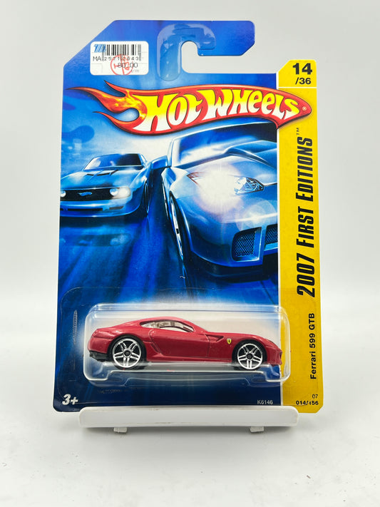 HOT WHEELS - FERRARI 599 GTB - RED - 9A