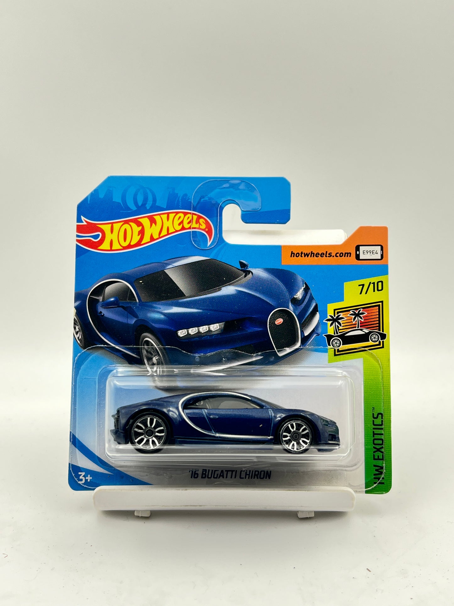 HOT WHEELS - 16 BUGATTI CHIRON - BLUE - 9B