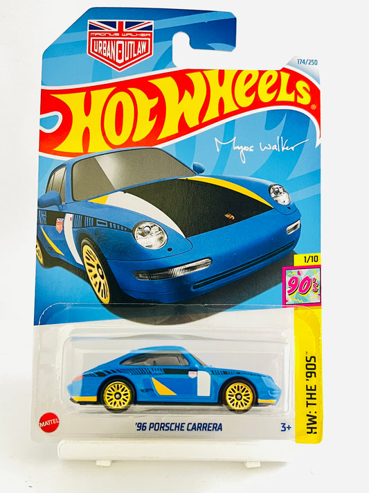 BLISTER CRACK - 96 PORSCHE CARRERA - 5E - Its Fun- Hot wheels - matchbox - diecast