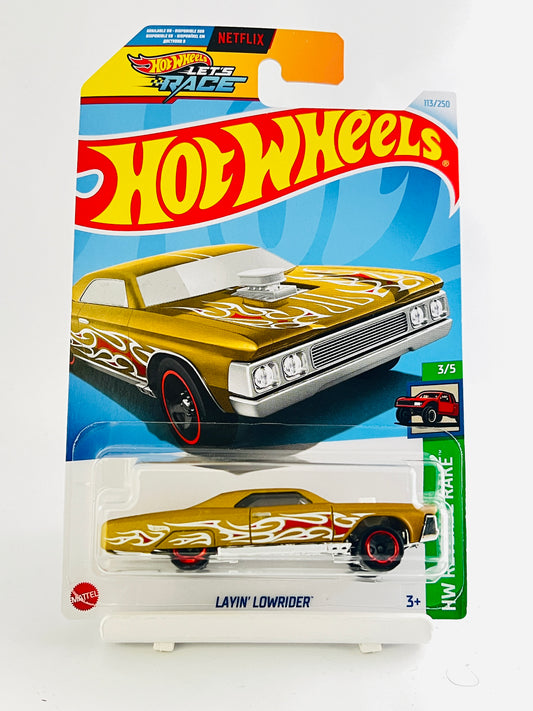 LAYIN LOWRIDER - 5C - Its Fun- Hot wheels - matchbox - diecast