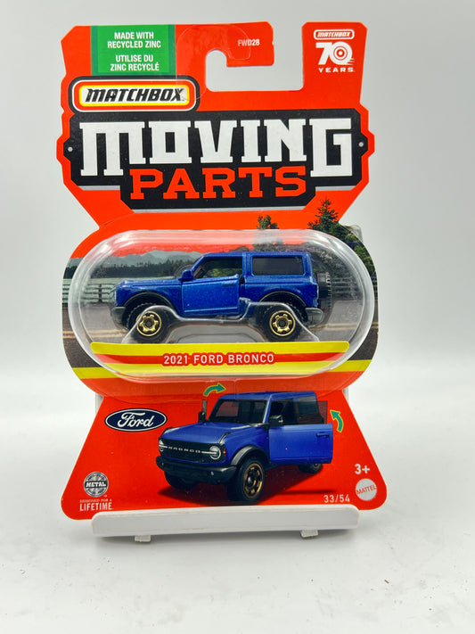 MATCHBOX MOVING PARTS - 2021 FORD BRONCO - 9E
