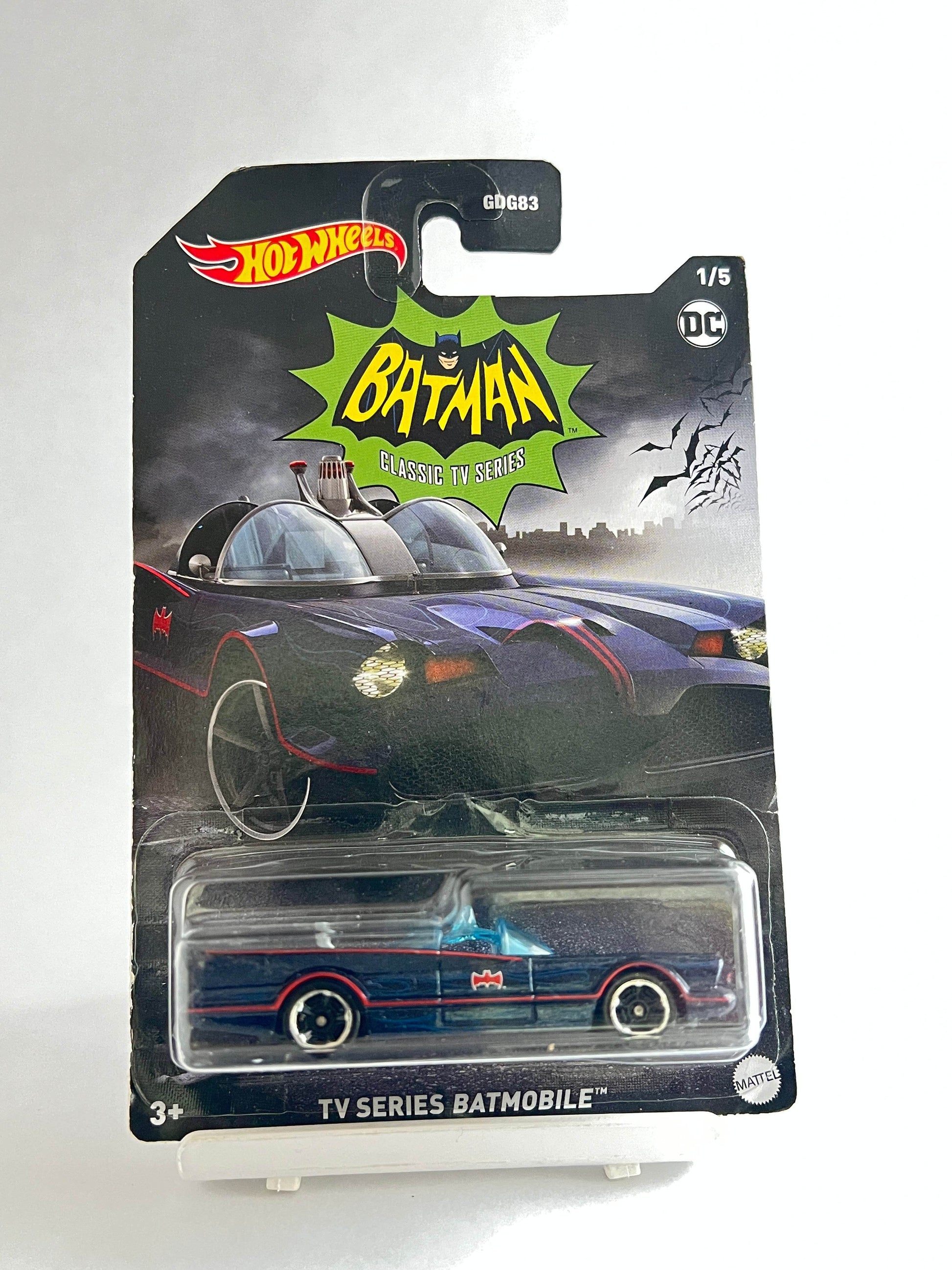 BLISTER CRACK - TV SERIES BATMOBILE - DARK BLUE - 4F - Its Fun