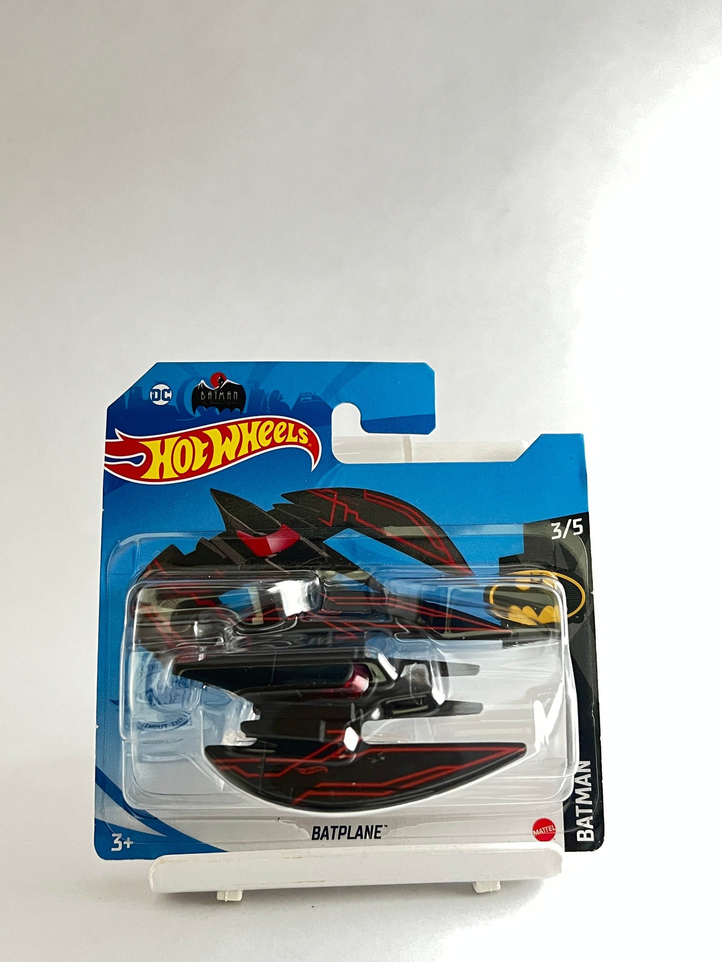 BATPLANE - BLACK WITH RED - SHORT CARD - 1B - Its Fun