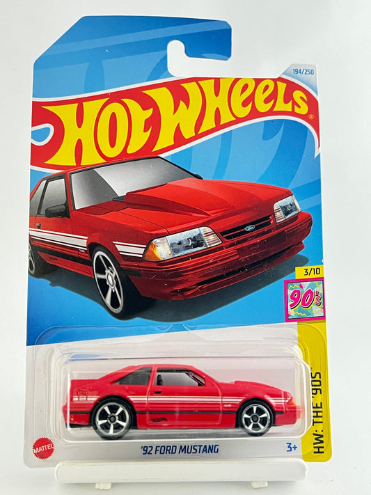92 FORD MUSTANG -1C - Its Fun- Hot wheels - matchbox - diecast