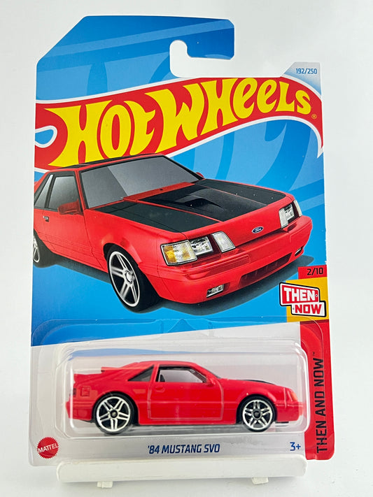 84 MUSTANG SVO -1C - Its Fun- Hot wheels - matchbox - diecast