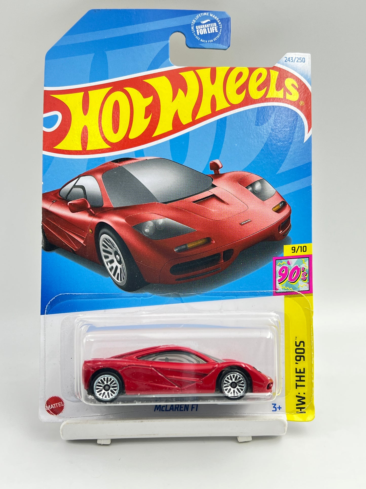 IMPORTED - HOT WHEELS -  MCLAREN F1 - RED - 3B