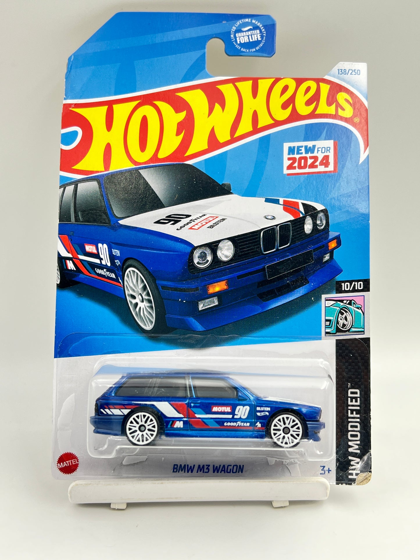 DAMAGED CARD - IMPORTED - HOT WHEELS -  BMW M3 WAGON - 3B