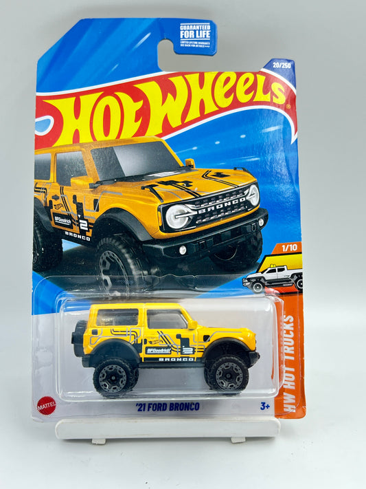 SOFT CORNERS - IMPORTED - HOT WHEELS -  21 FORD BRONCO - 2A