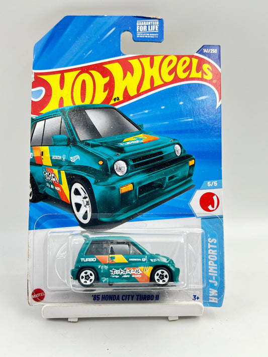 SOFT CORNERS  - TREASURE HUNT - HOT WHEELS - 85 HONDA CITY TURBO II - 2D