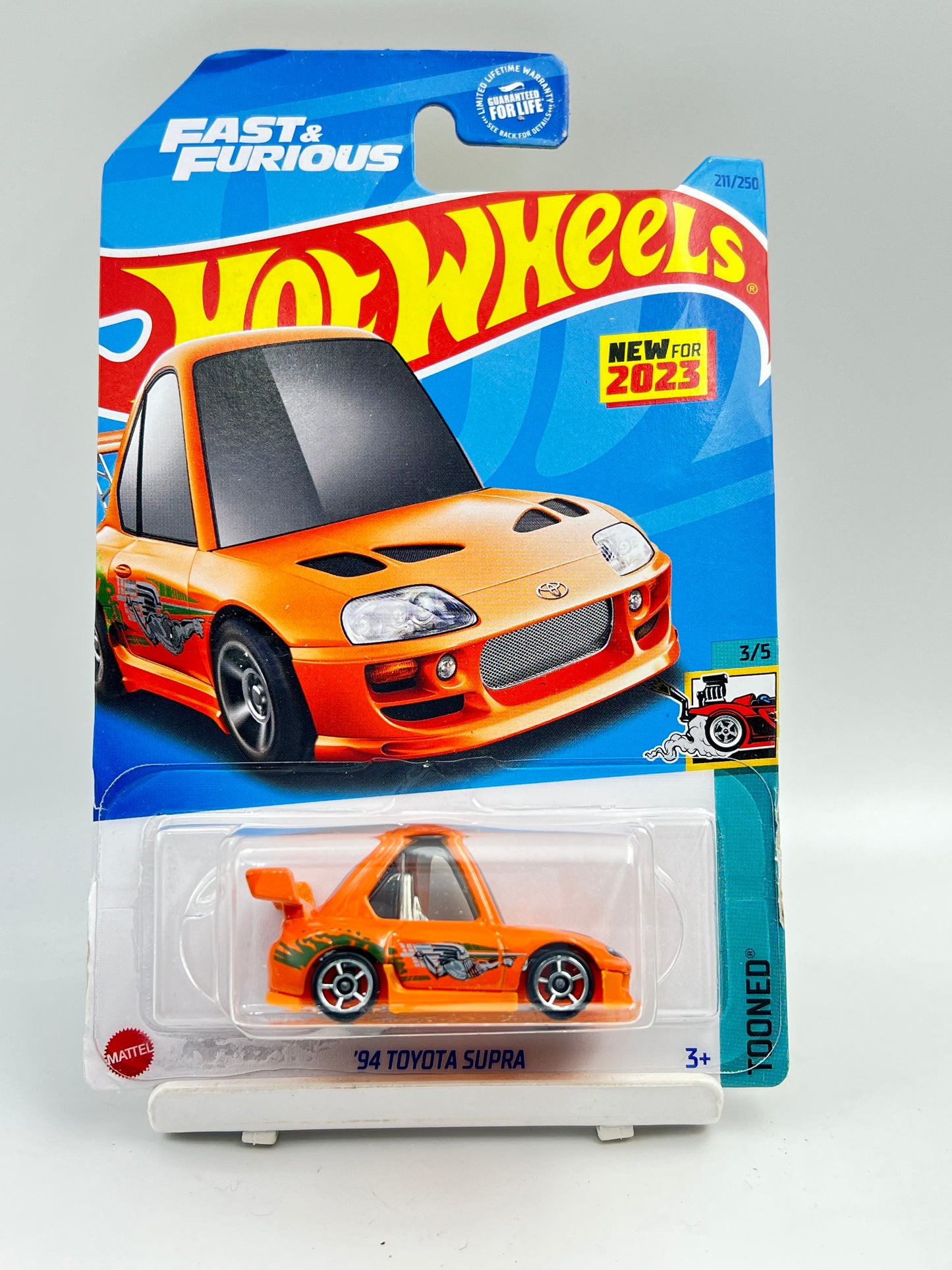 SOFT CORNERS - IMPORTED - HOT WHEELS -  TOONED 94 TOYOTA SUPRA - 2A