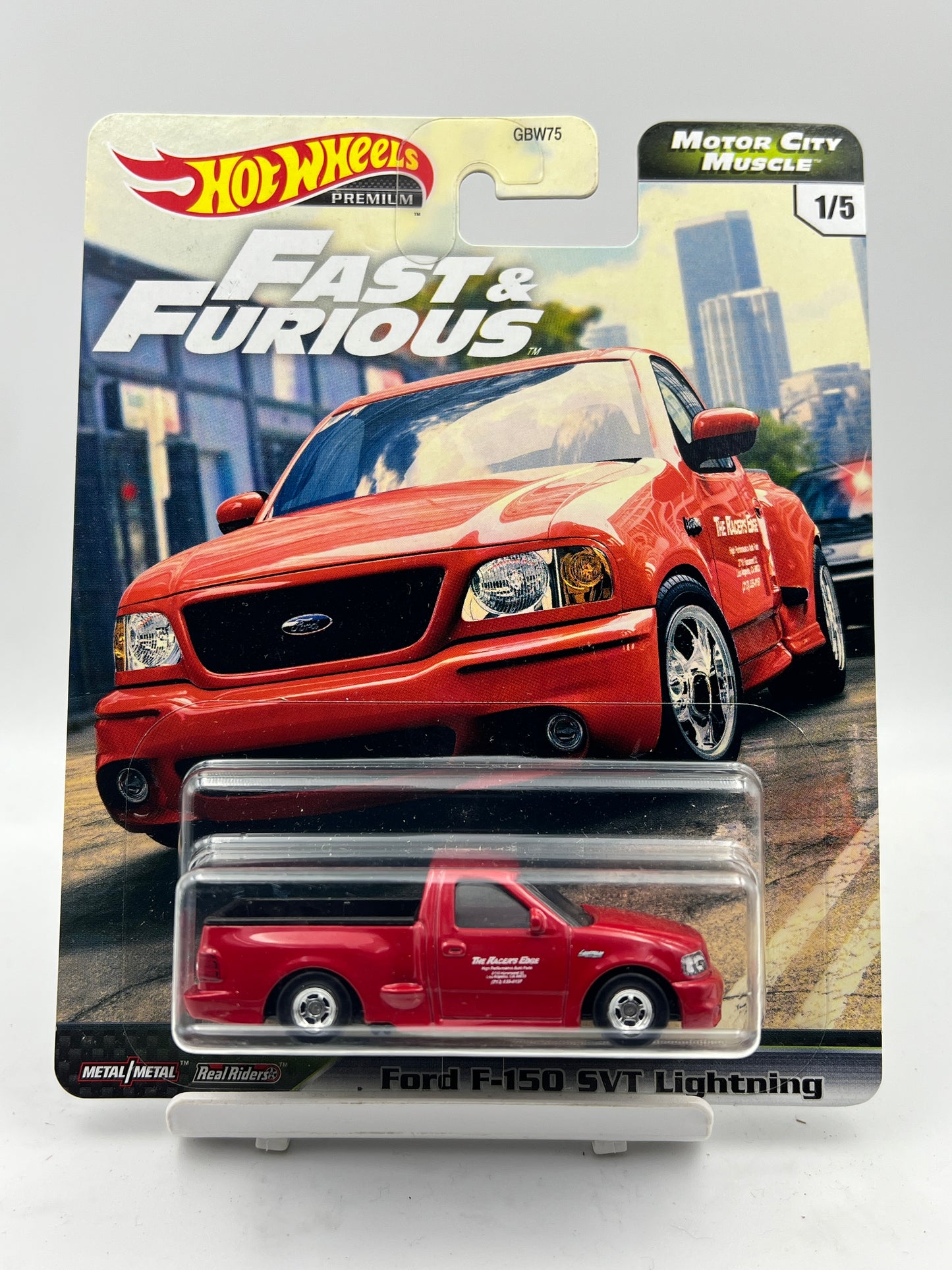 HOT WHEELS - PREMIUM - FORD F-150 SVT LIGHTNING - 9F
