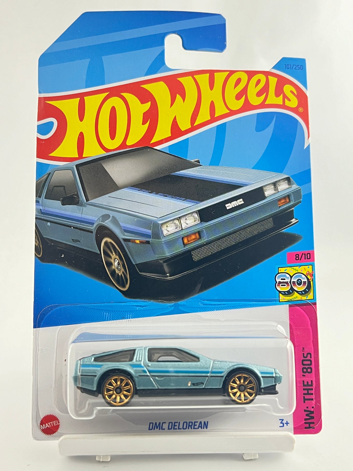 DMC DELOREAN - BLUE - 2A - Its Fun- Hot wheels - matchbox - diecast
