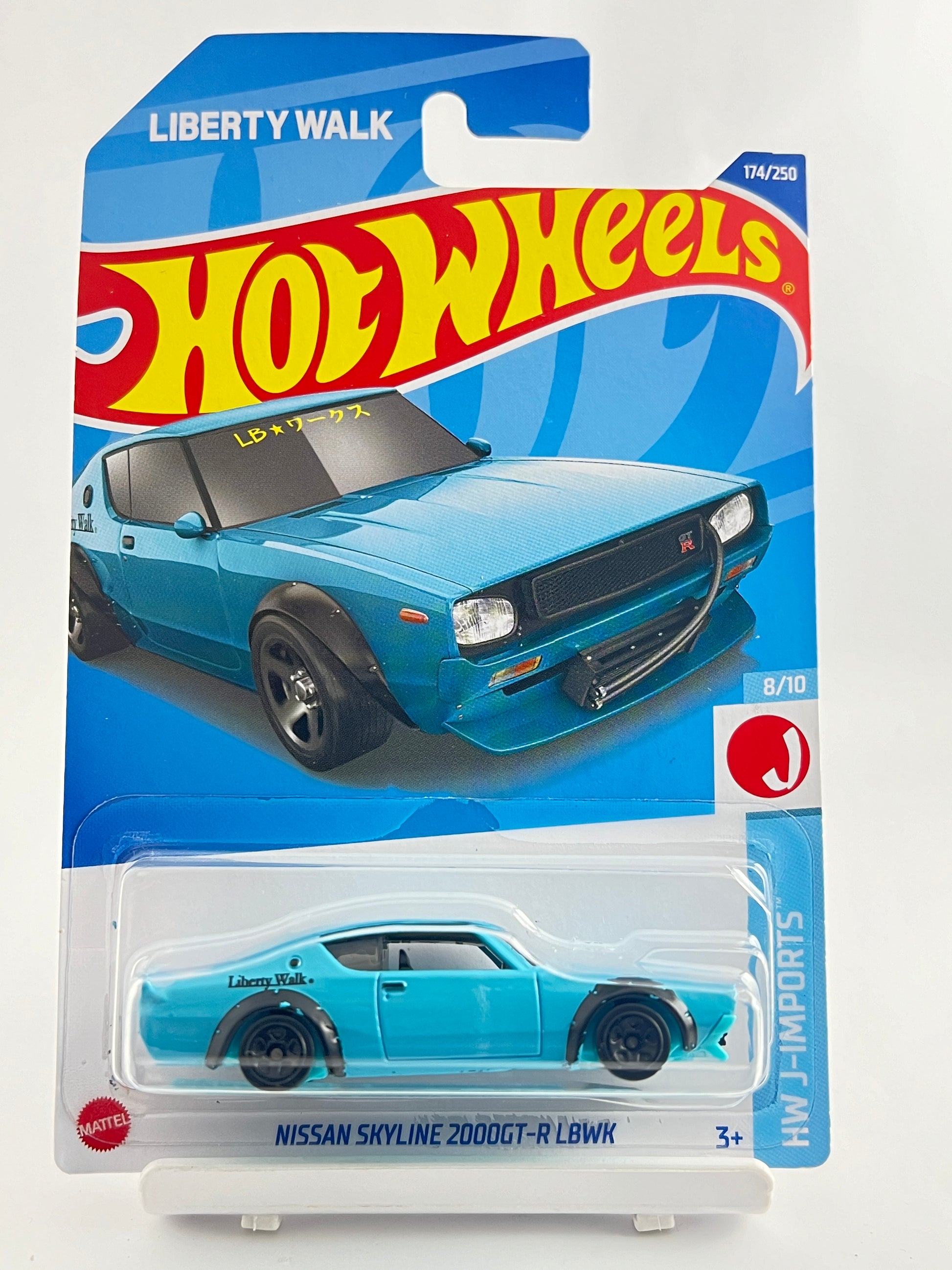 SOFT CORNERS - NISSAN SKYLINE 2000GT-R LBWK -2A - Its Fun- Hot wheels - matchbox - diecast