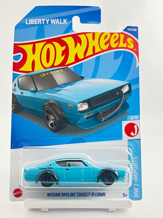 SOFT CORNERS - NISSAN SKYLINE 2000GT-R LBWK -2A - Its Fun- Hot wheels - matchbox - diecast